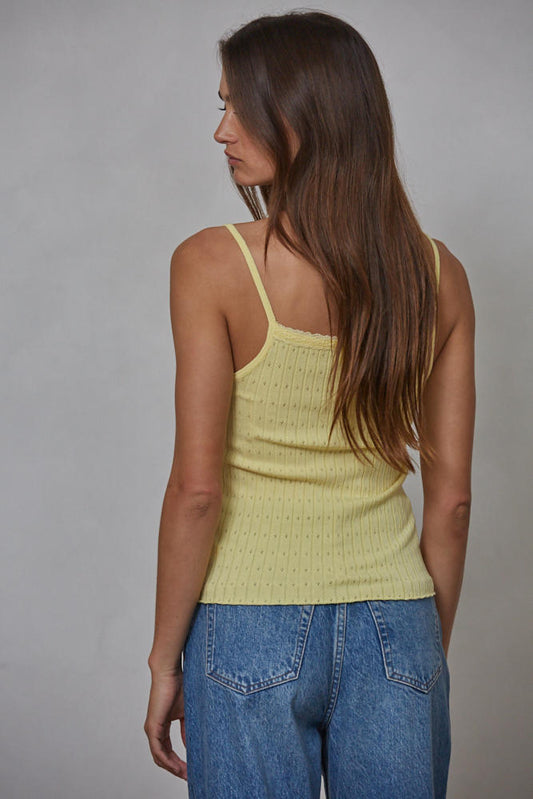 Sweet Pea Cami Top (Butter)