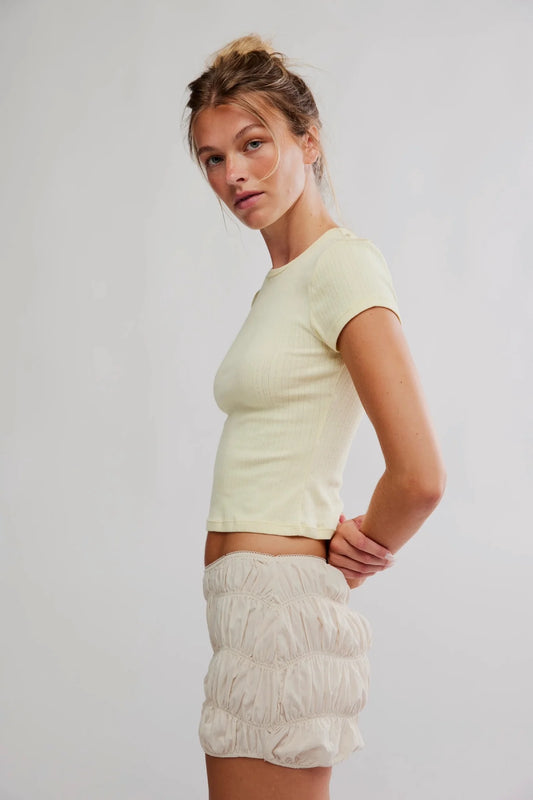 Banana Cream Wait A Minute Tee