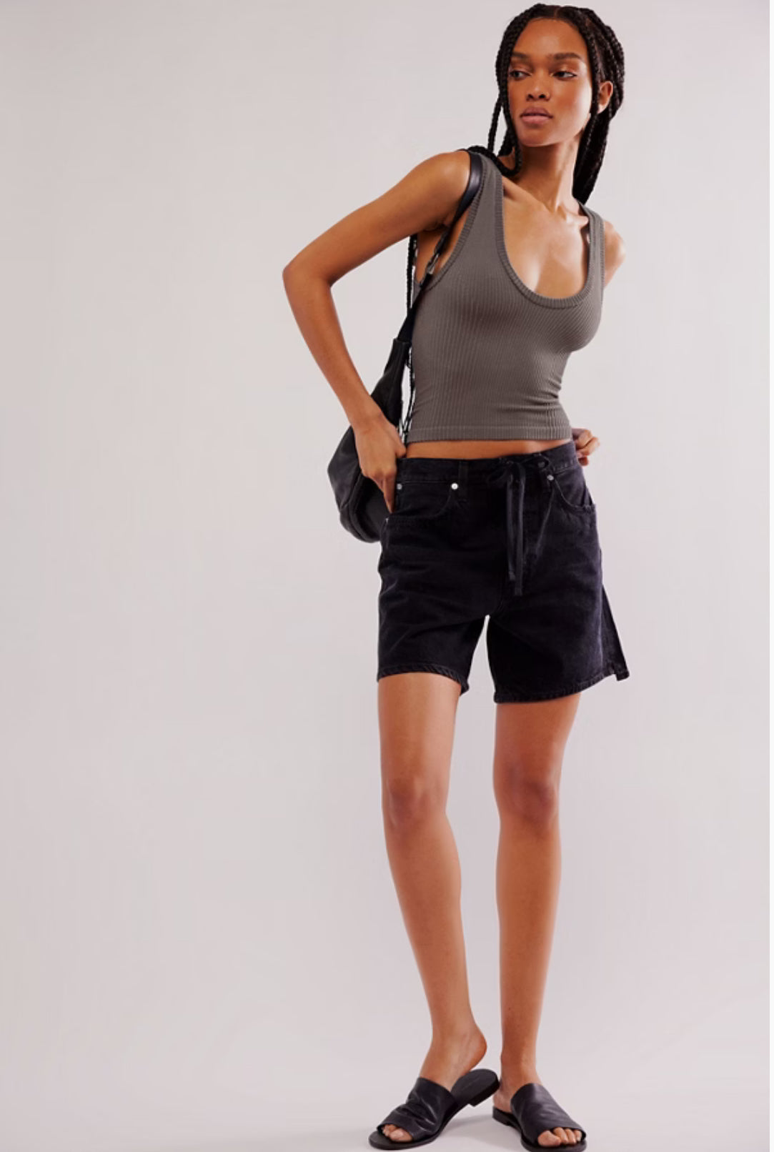 Clean Slate Seamless Tank (French Chocolate)
