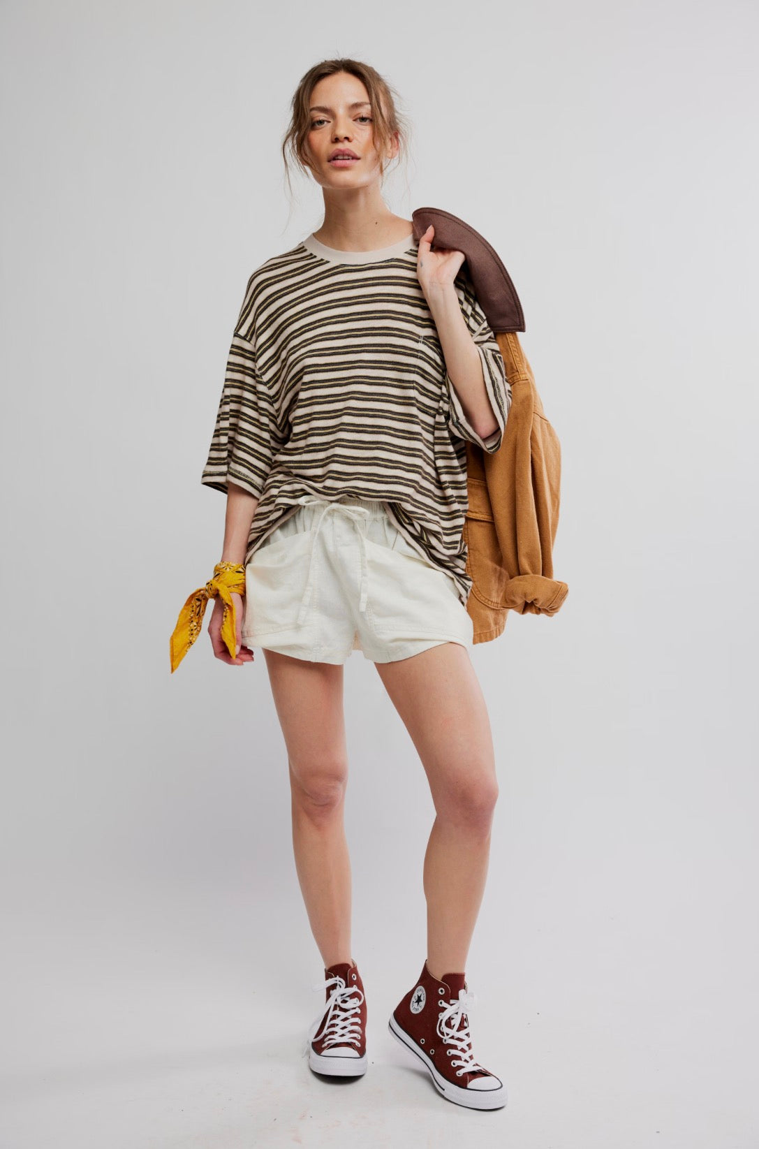 All Love Stripe Pocket Tee