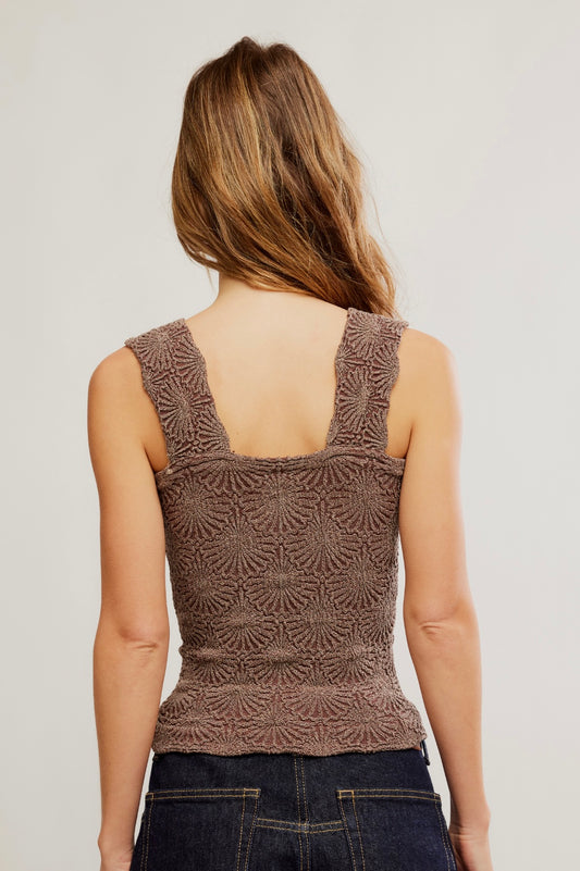 Love Letter Cami (Pinecone)