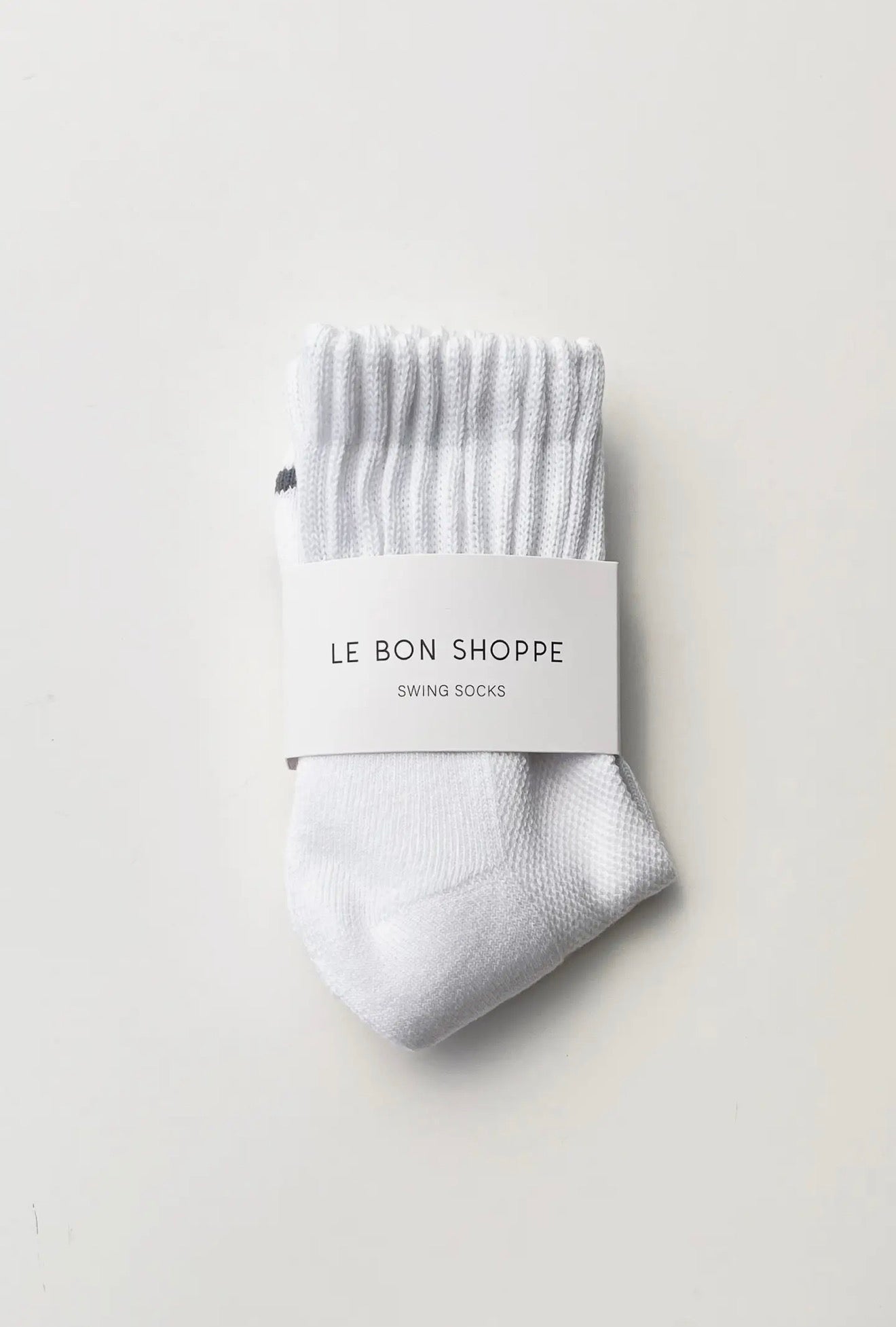 White Swing Socks
