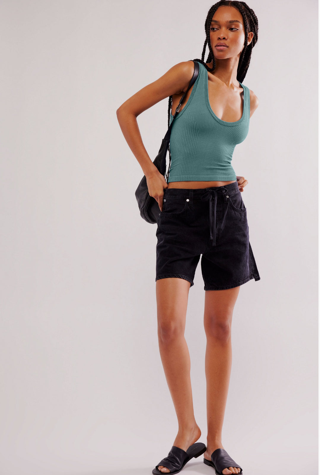 Clean Slate Seamless Tank (Mineral Blue)