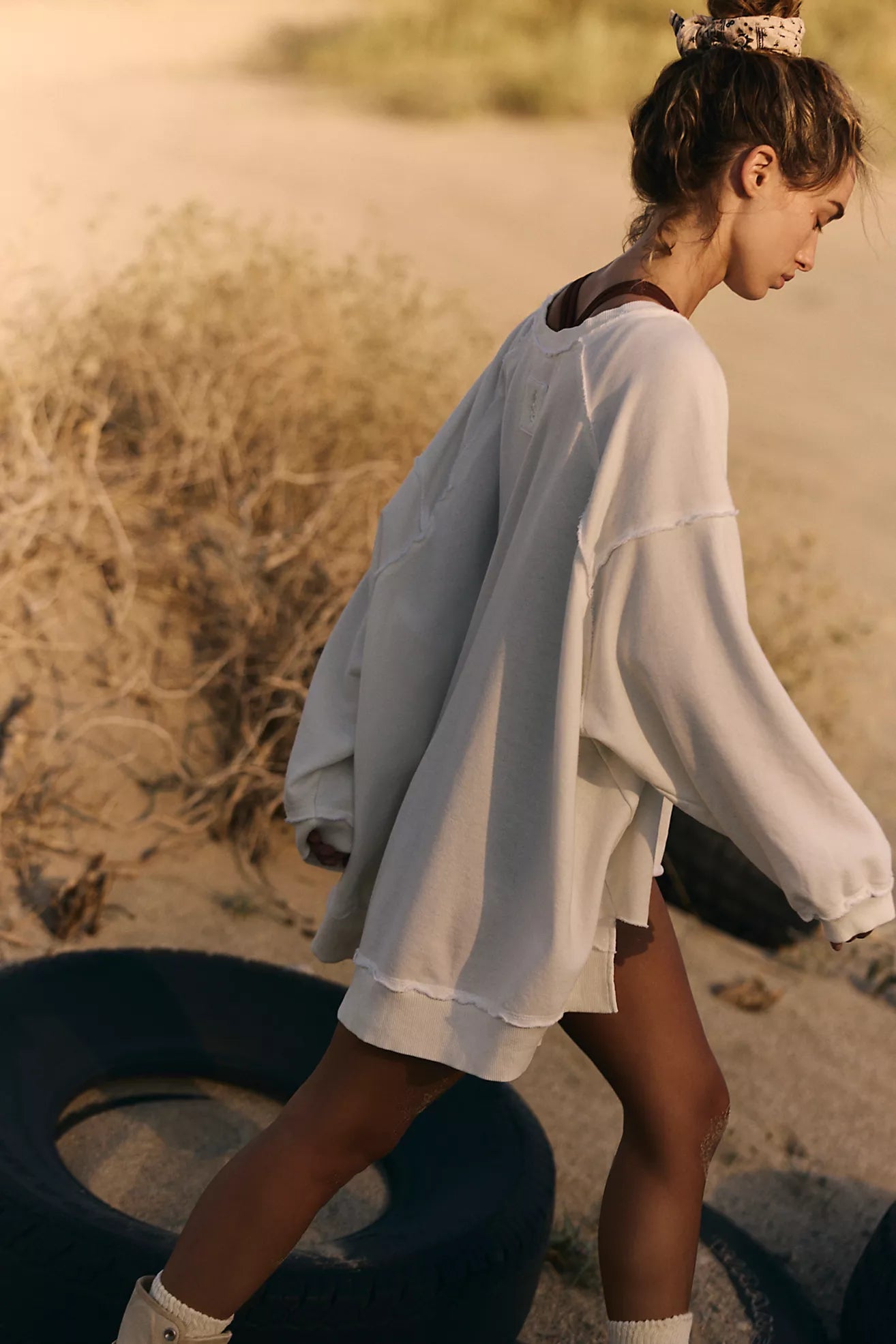 One To Beat Pullover (Ivory)