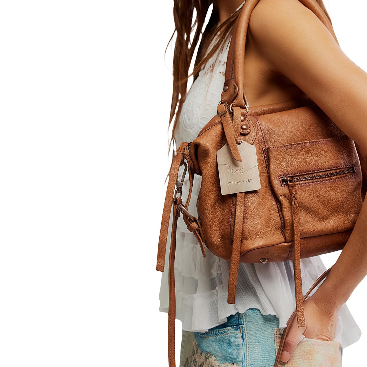 We The Free Baby Emerson Tote Bag (Saddle)