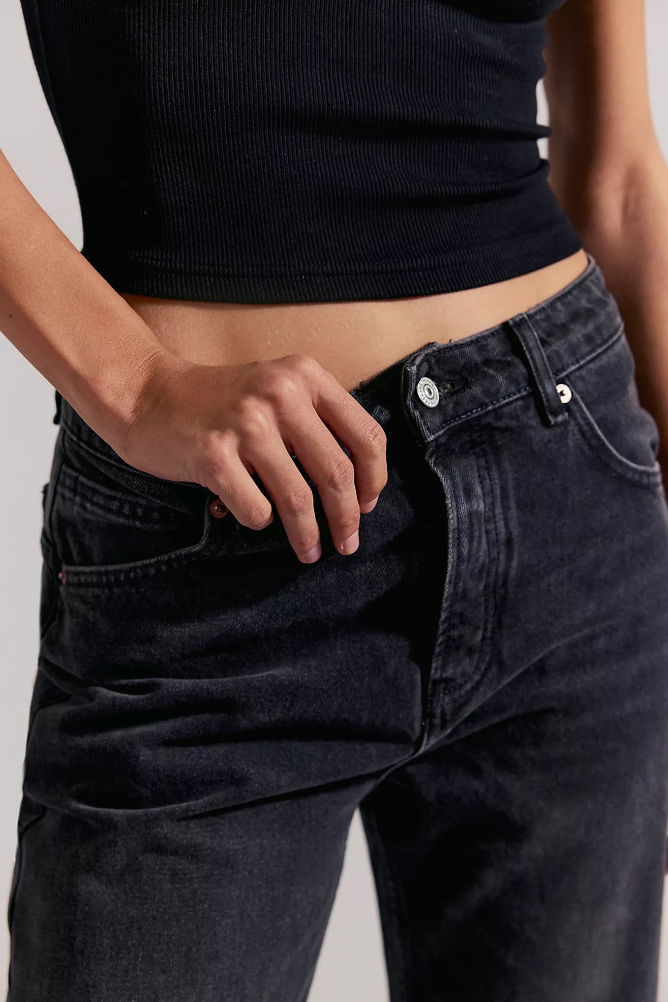 We The Free Deep Trance Dropped Boyfriend Jeans (Hypnosis)