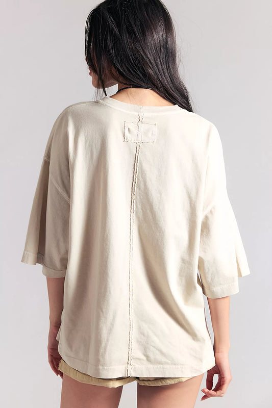 WE THE FREE PERFECT OVERSIZED TEE - OAT