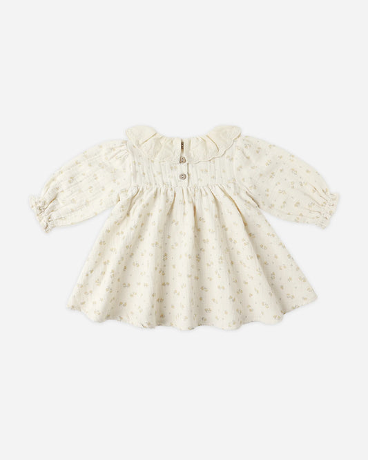 CALLIE DRESS || GOLDEN FLORAL