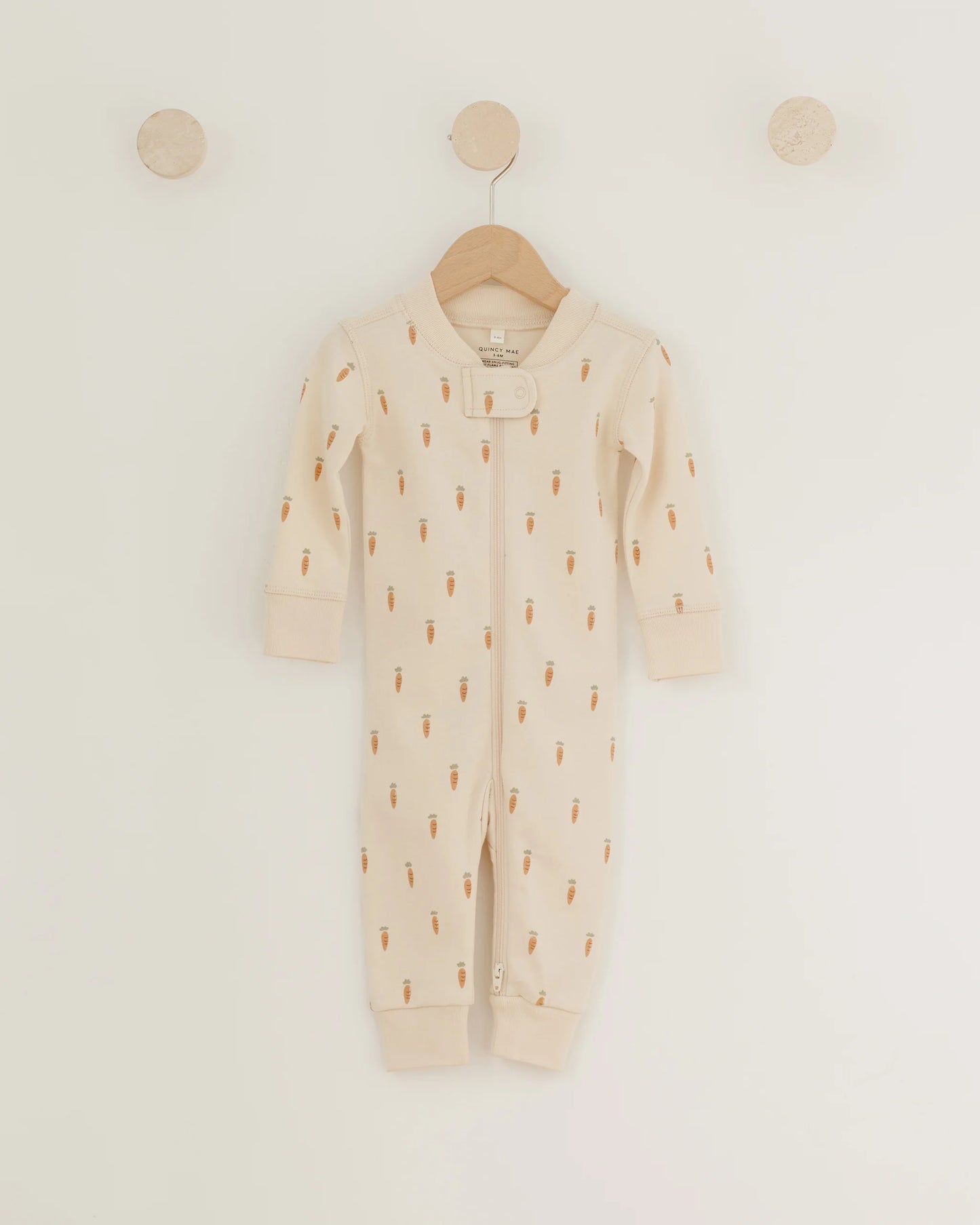 Zip Longsleeve Sleeper || Carrots