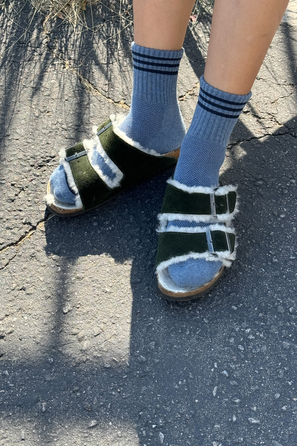 GIRLFRIEND SOCKS - INDIGO