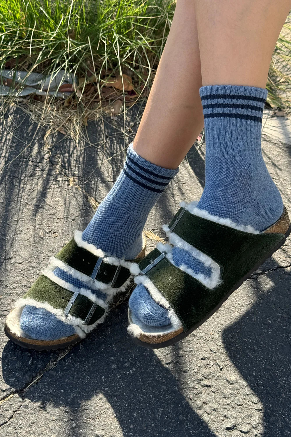 GIRLFRIEND SOCKS - INDIGO