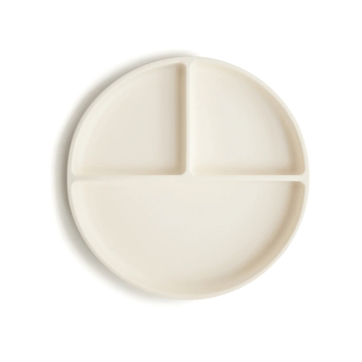 Silicone Suction Plate (Ivory)