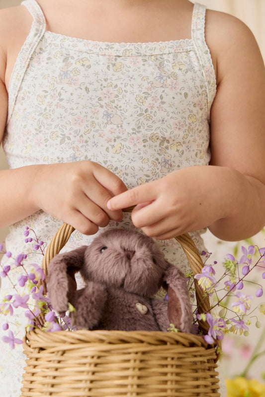 Organic Cotton Jude Singlet Pyjama Set-Cottage Garden