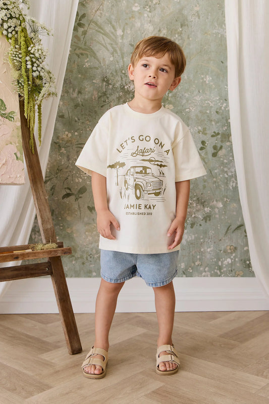 Kane Denim Short - Light Wash