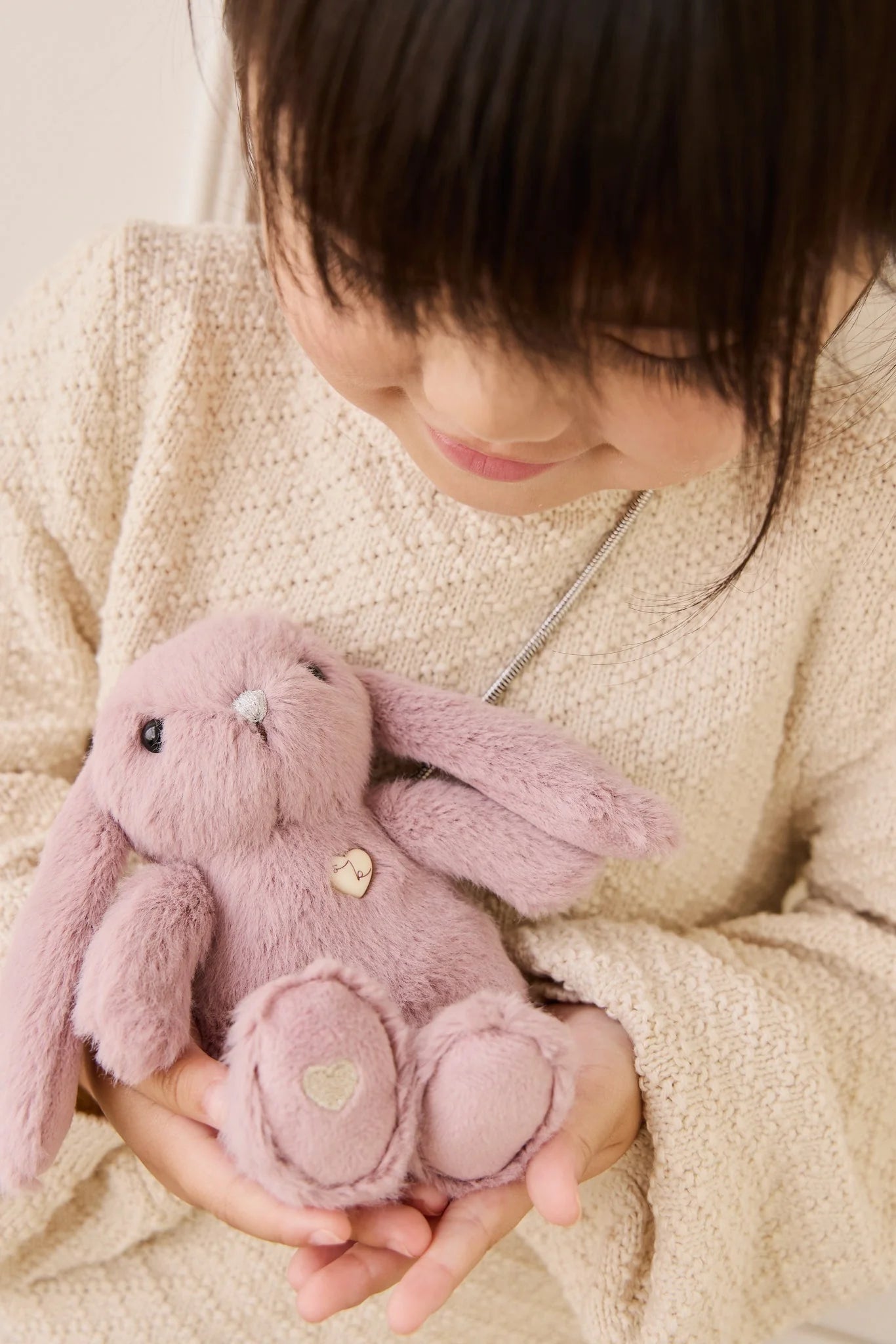 Snuggle Bunnies - Penelope Keyring - Periwinkle