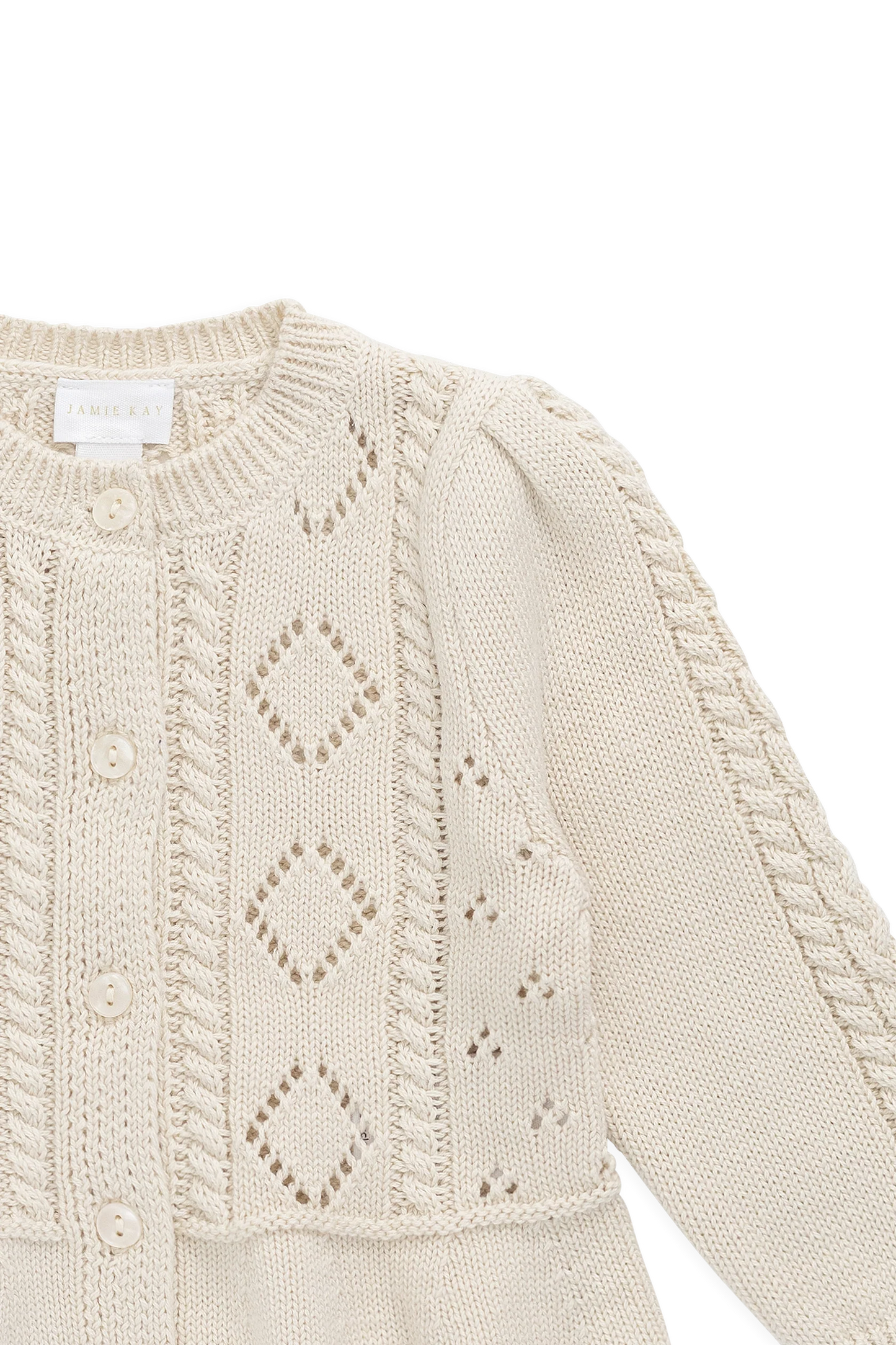 Annabelle Cardigan-Vanilla