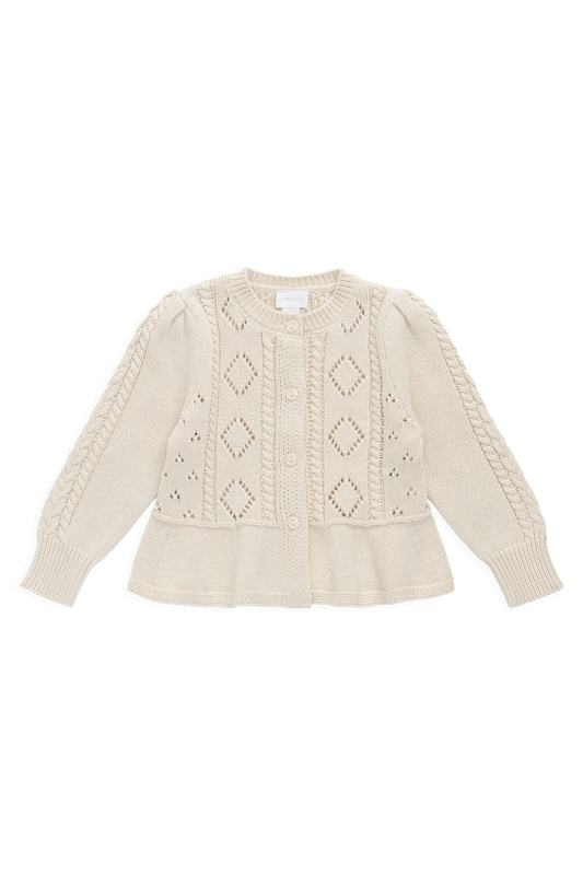 Annabelle Cardigan-Vanilla