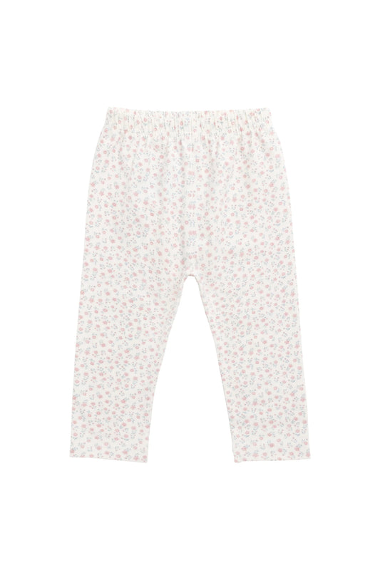 Organic Cotton Everyday Legging - Posy Garden Pink