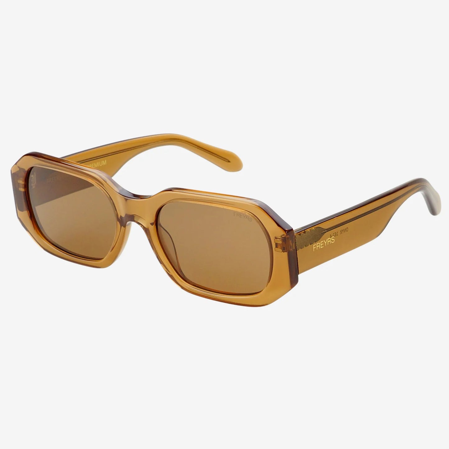 Onyx Sunglasses (Crystal Brown)