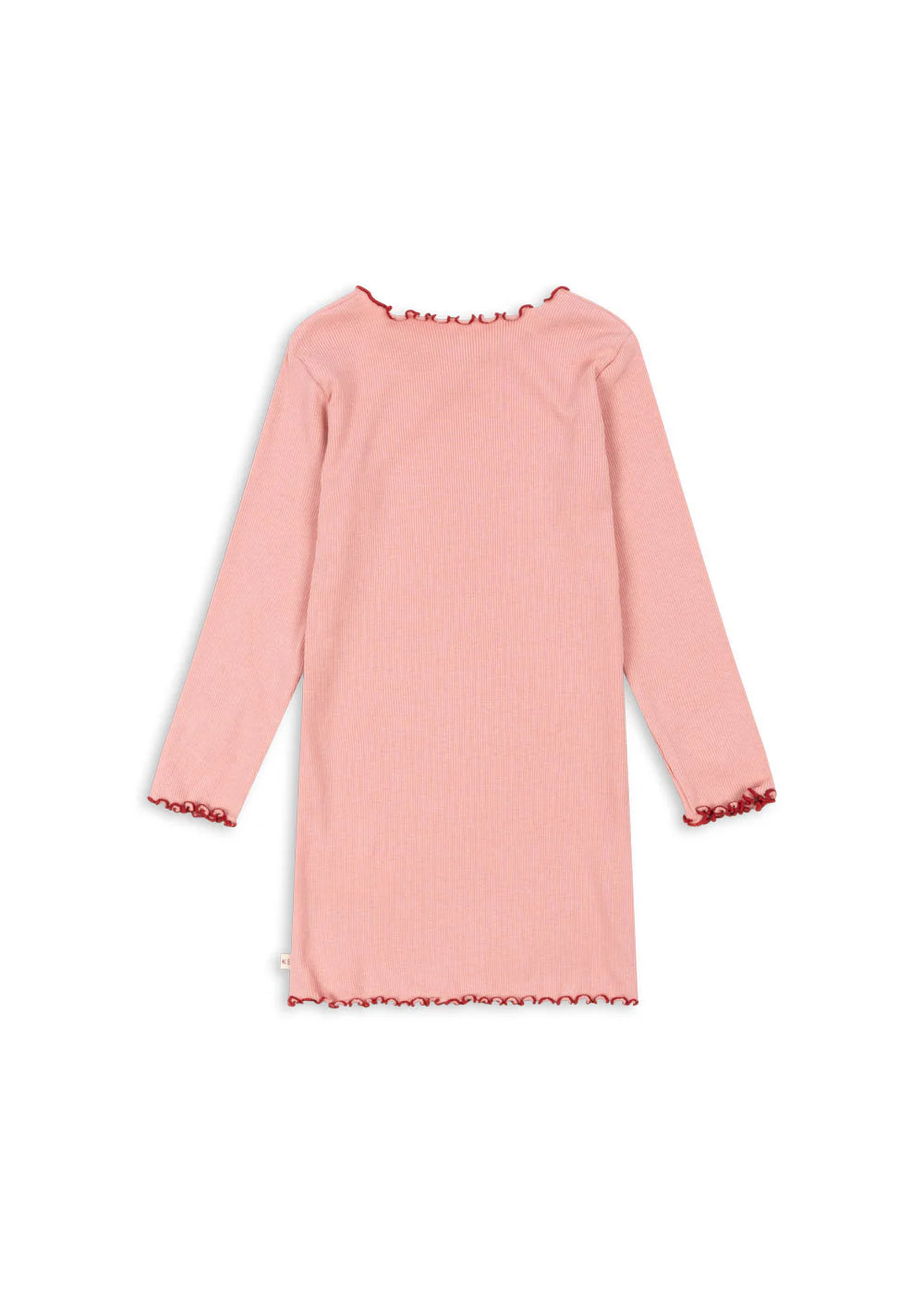 RIVI RIB DRESS - MELLOW ROSE