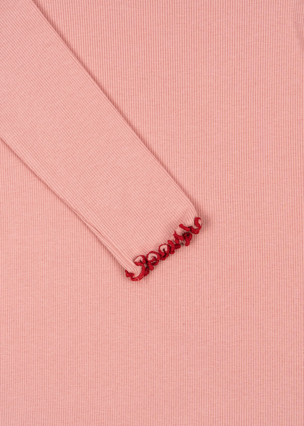 RIVI RIB DRESS - MELLOW ROSE