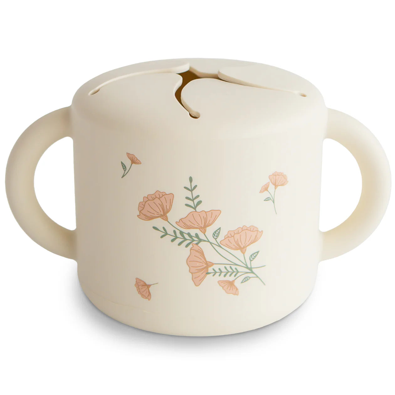 Snack Cup (Pink Flowers)