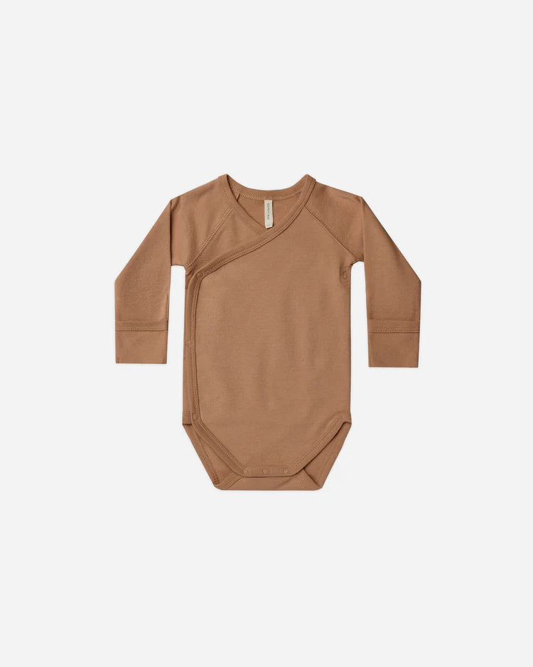 Side-Snap Bodysuit || Cinnamon