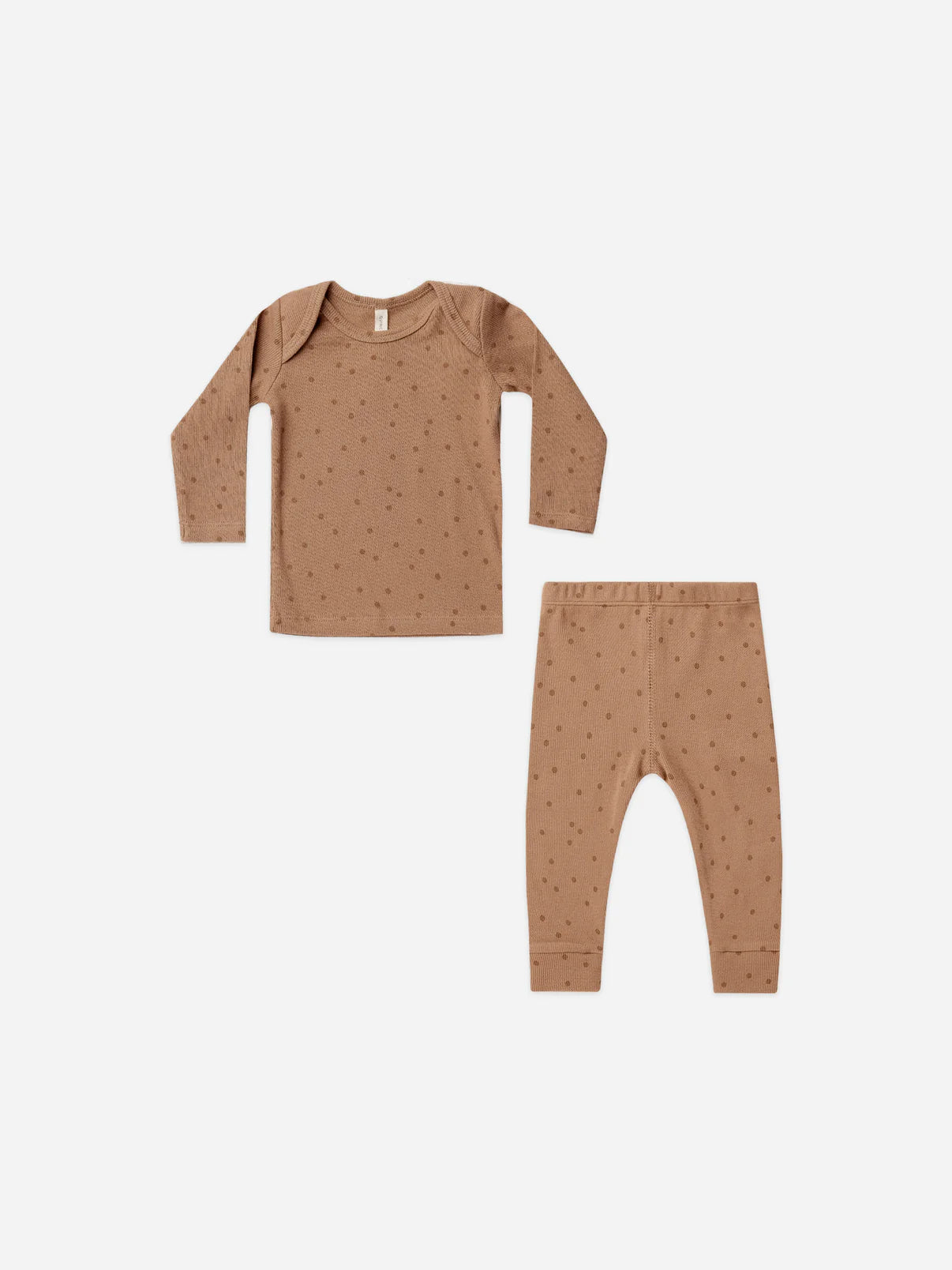 long sleeve tee and legging set | dots
