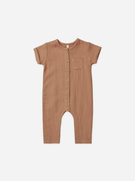 charlie jumpsuit | clay