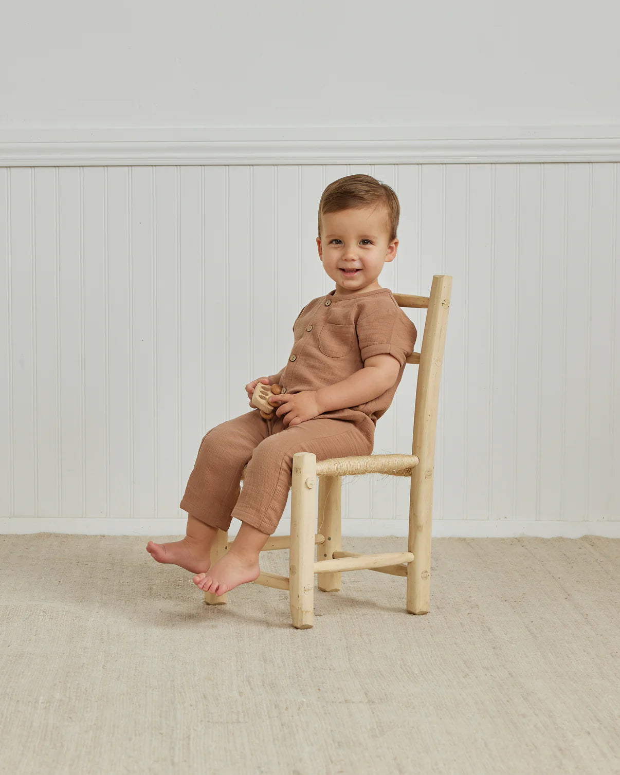 charlie jumpsuit | clay