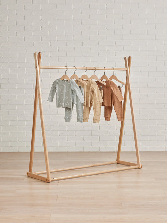 long sleeve tee and legging set | dots