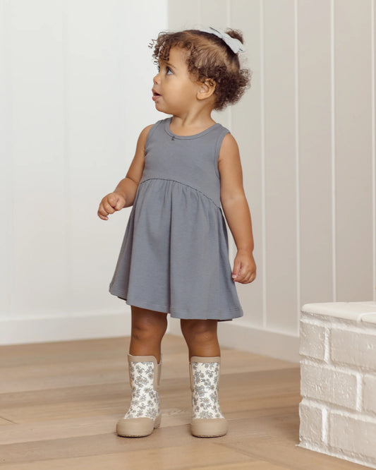 Rain Boots - Blue Floral