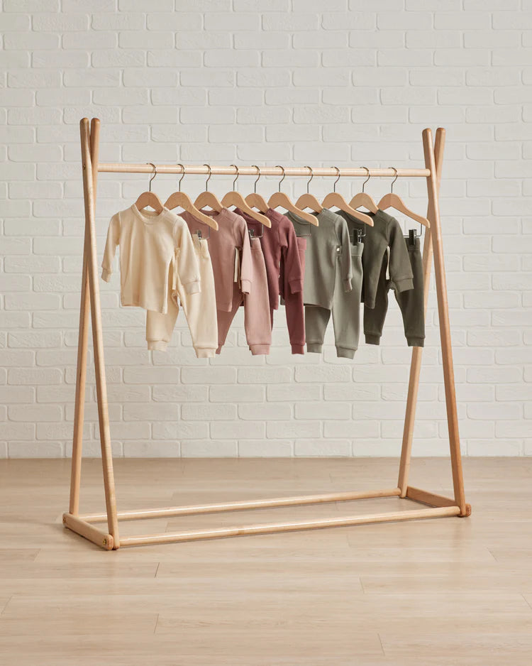 Waffle Top + Pant Set || Basil