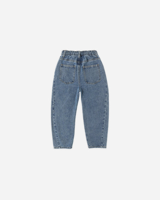 Barrel Pant || Indigo Denim