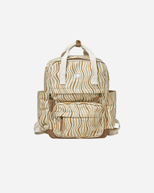 School Backpack || Retro Waves