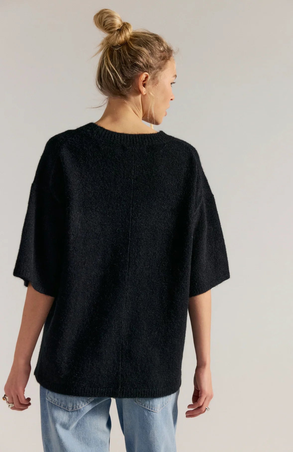 Black Margot SoftSpun Sweater Tee