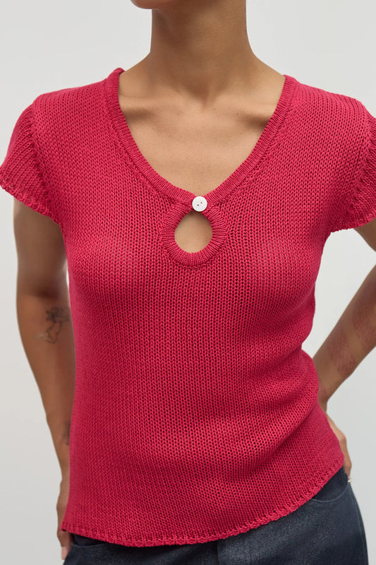 Red Wesley Top
