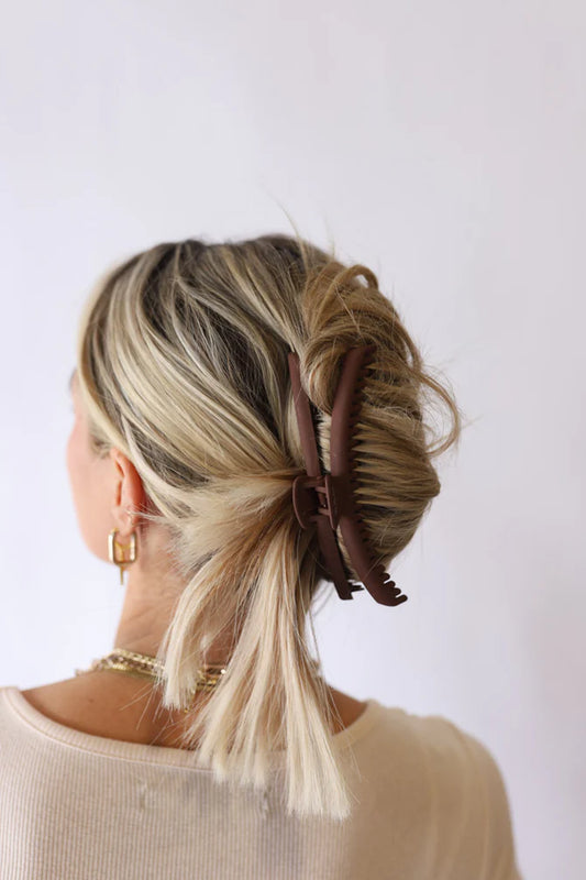 Matte Original Hold Everything Claw (Dark Brown)