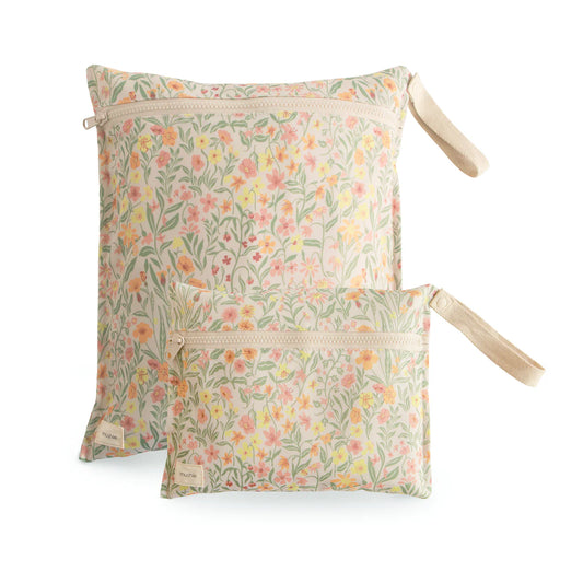 Water Resistant Wet Bag (Pastel Blooms)