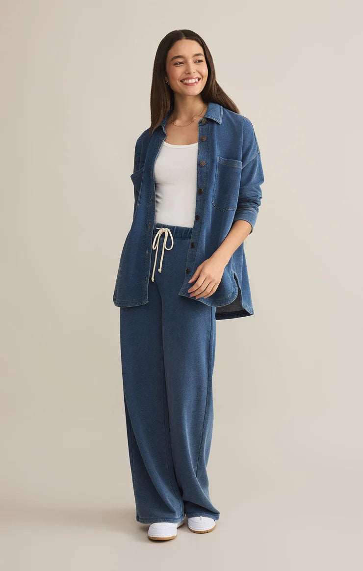 All Day Knit Denim Jacket (Vintage Indigo)