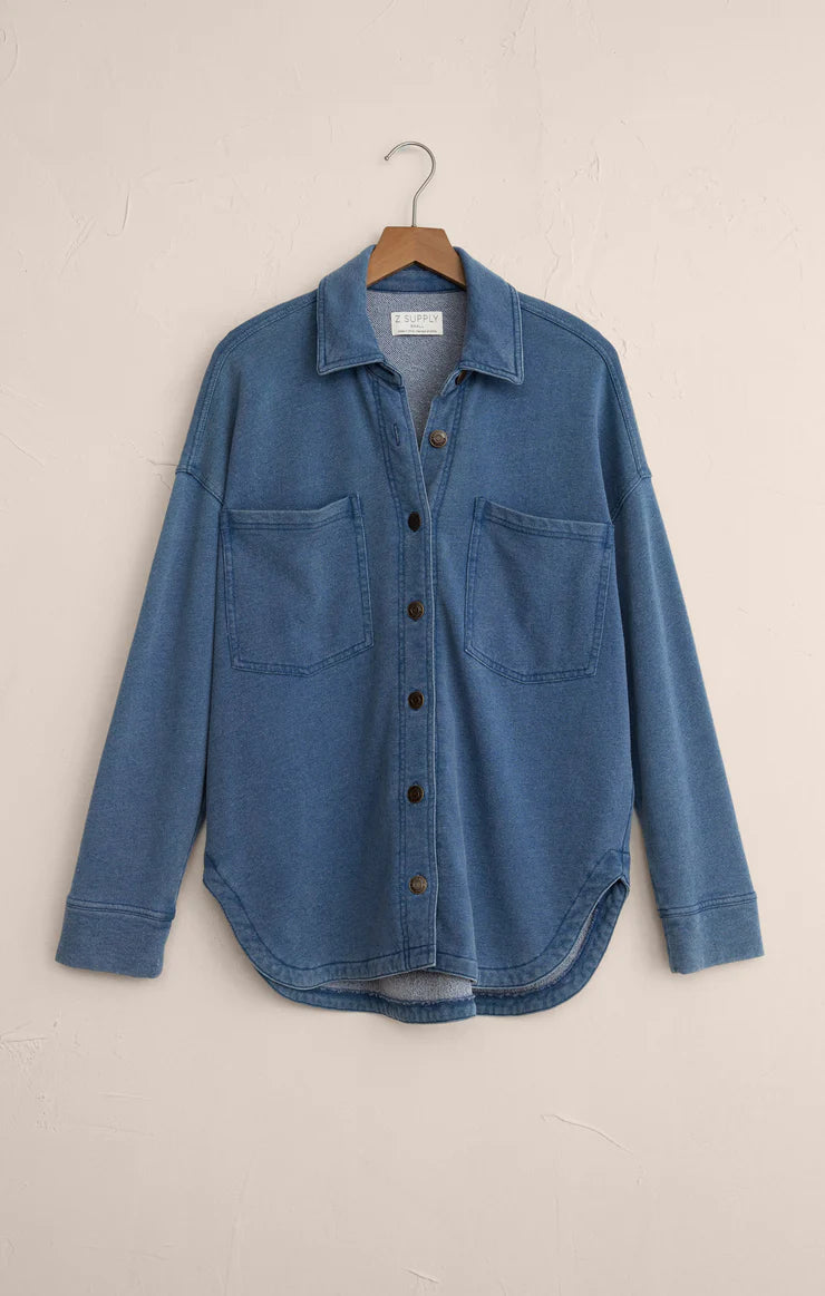 All Day Knit Denim Jacket (Vintage Indigo)