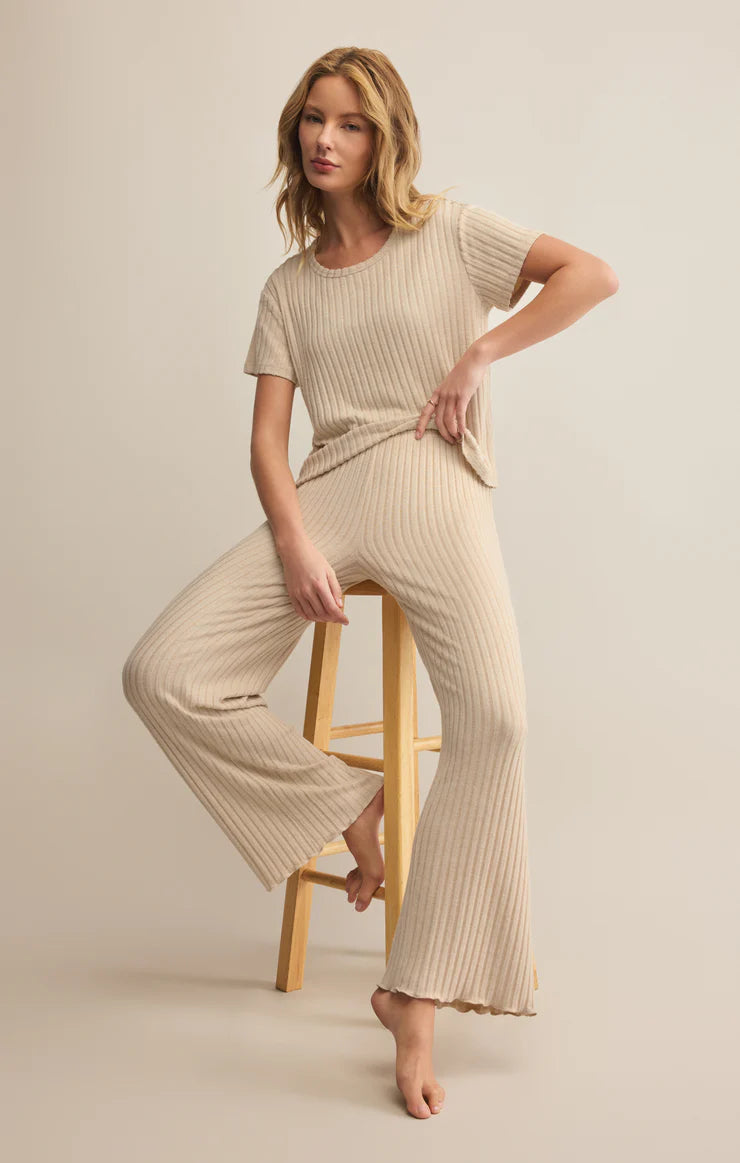 Dawn Smocked Rib Pant