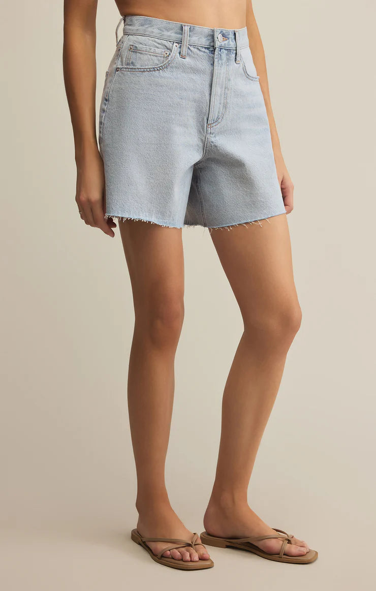 Porter Denim Short (Faded Indigo)
