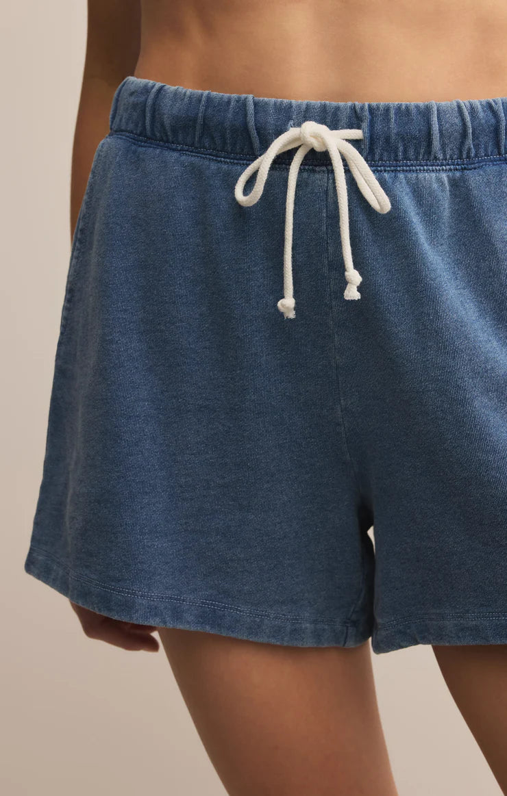 Hunter Knit Denim Short (Vintage Indigo)