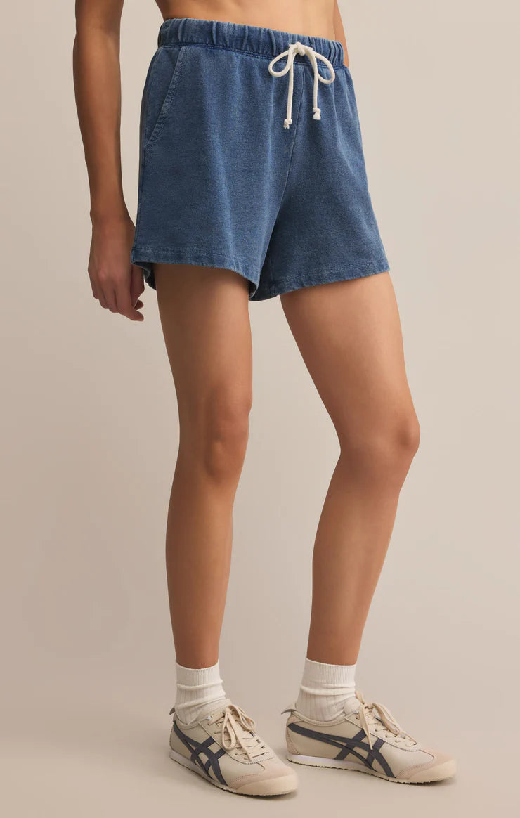 Hunter Knit Denim Short (Vintage Indigo)