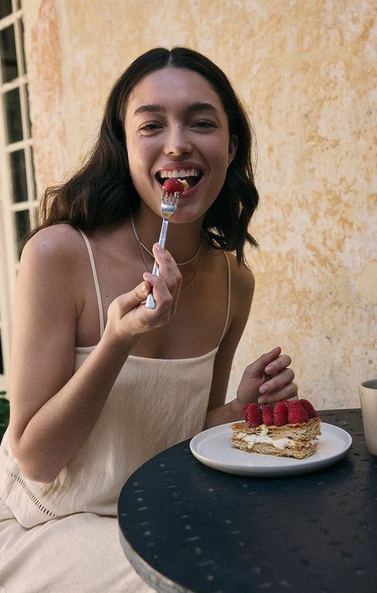 La Luz Textured Tank (Sandstone)