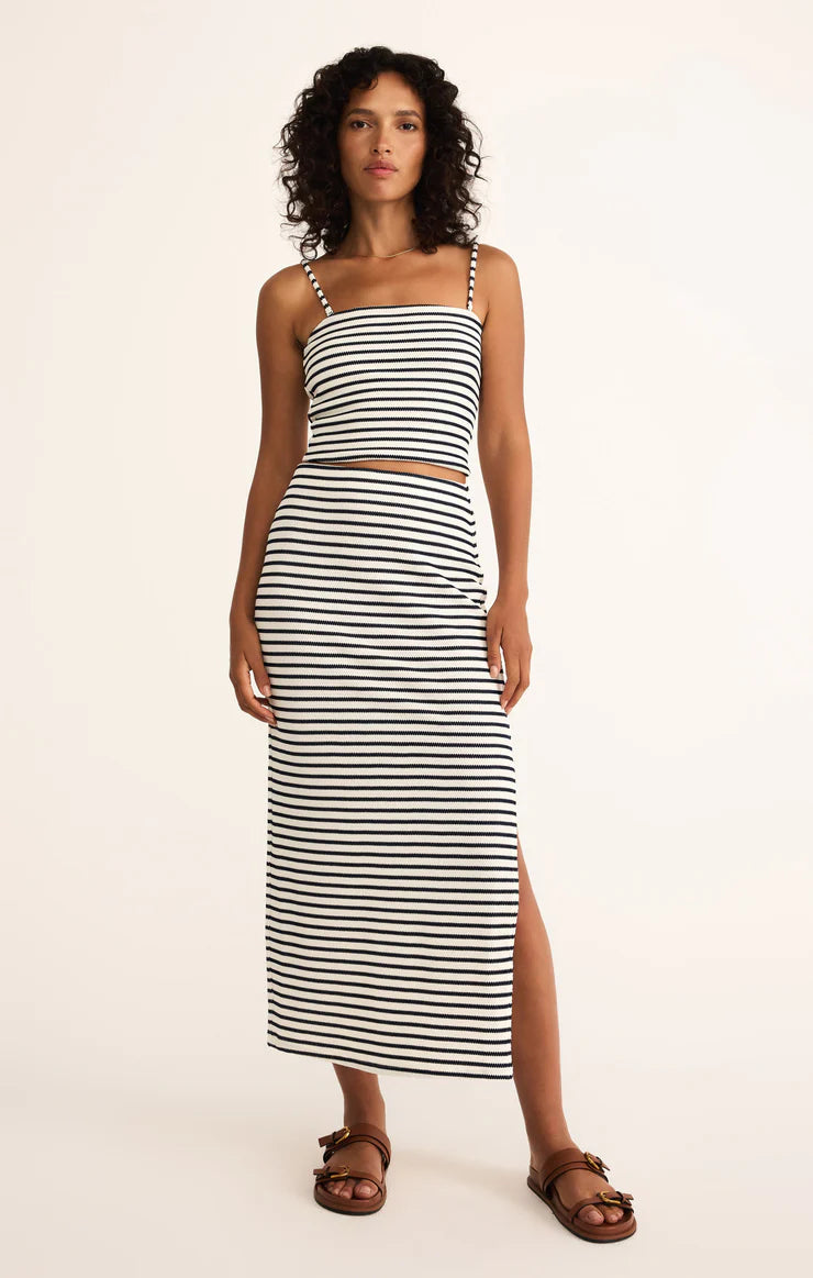 Caffari Stripe Tube Top