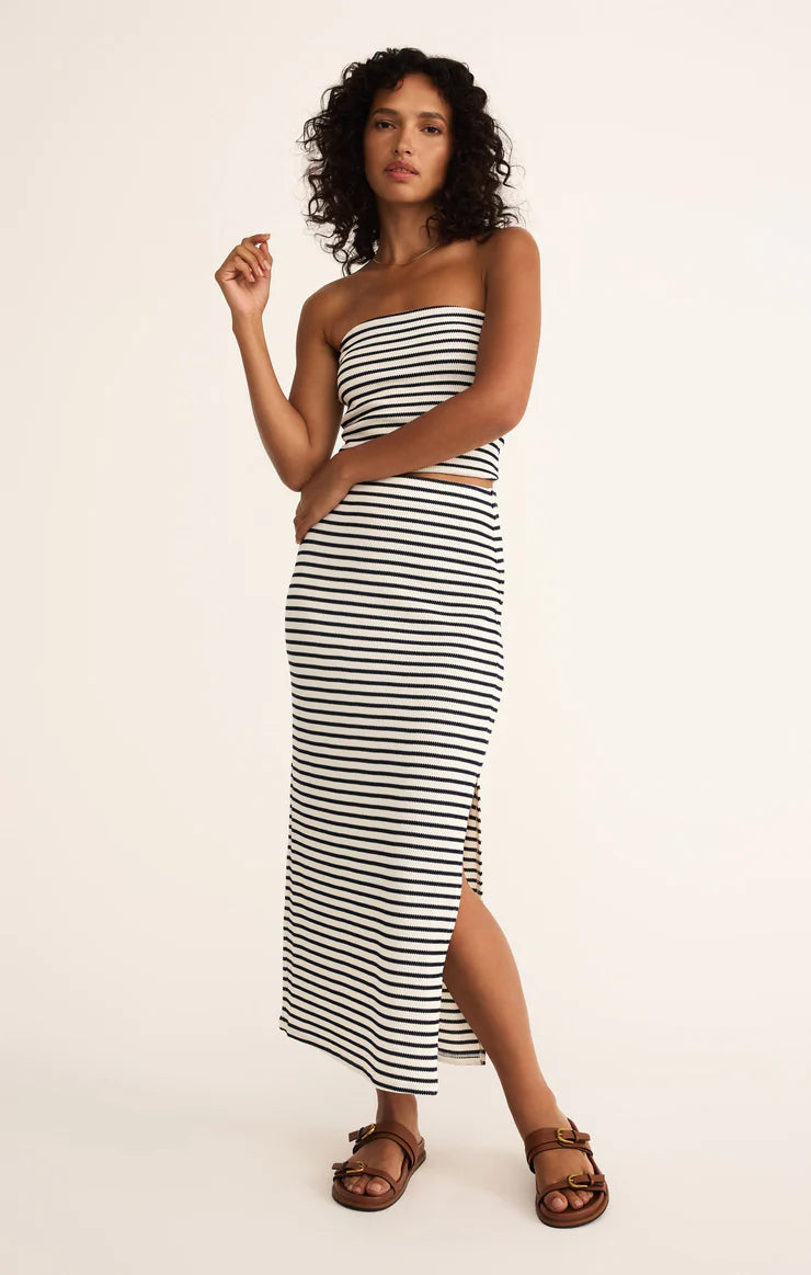 Caffari Stripe Tube Top