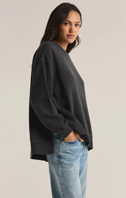 Modern Weekender Sweatshirt (Black)