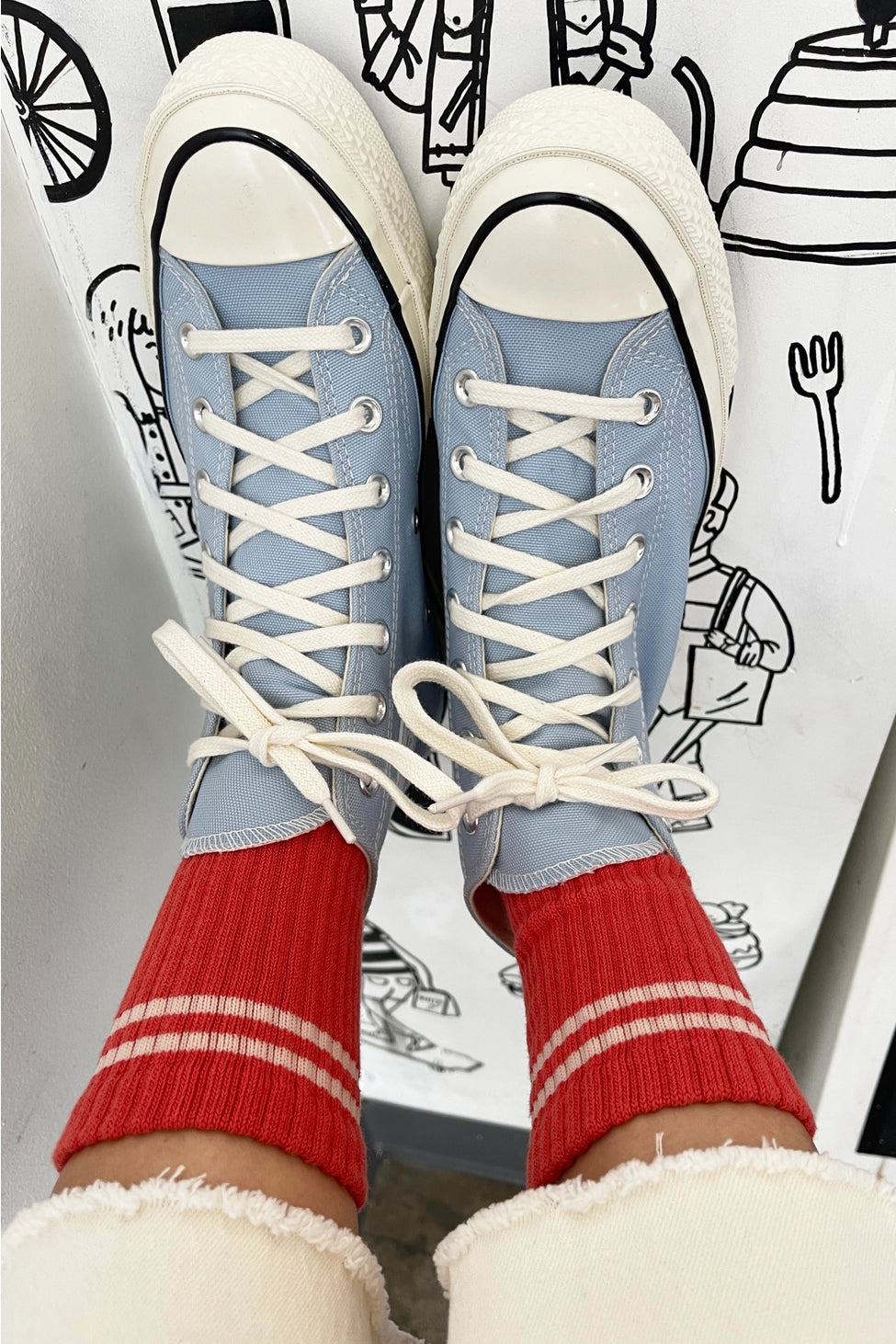 Boyfriend Socks | Red